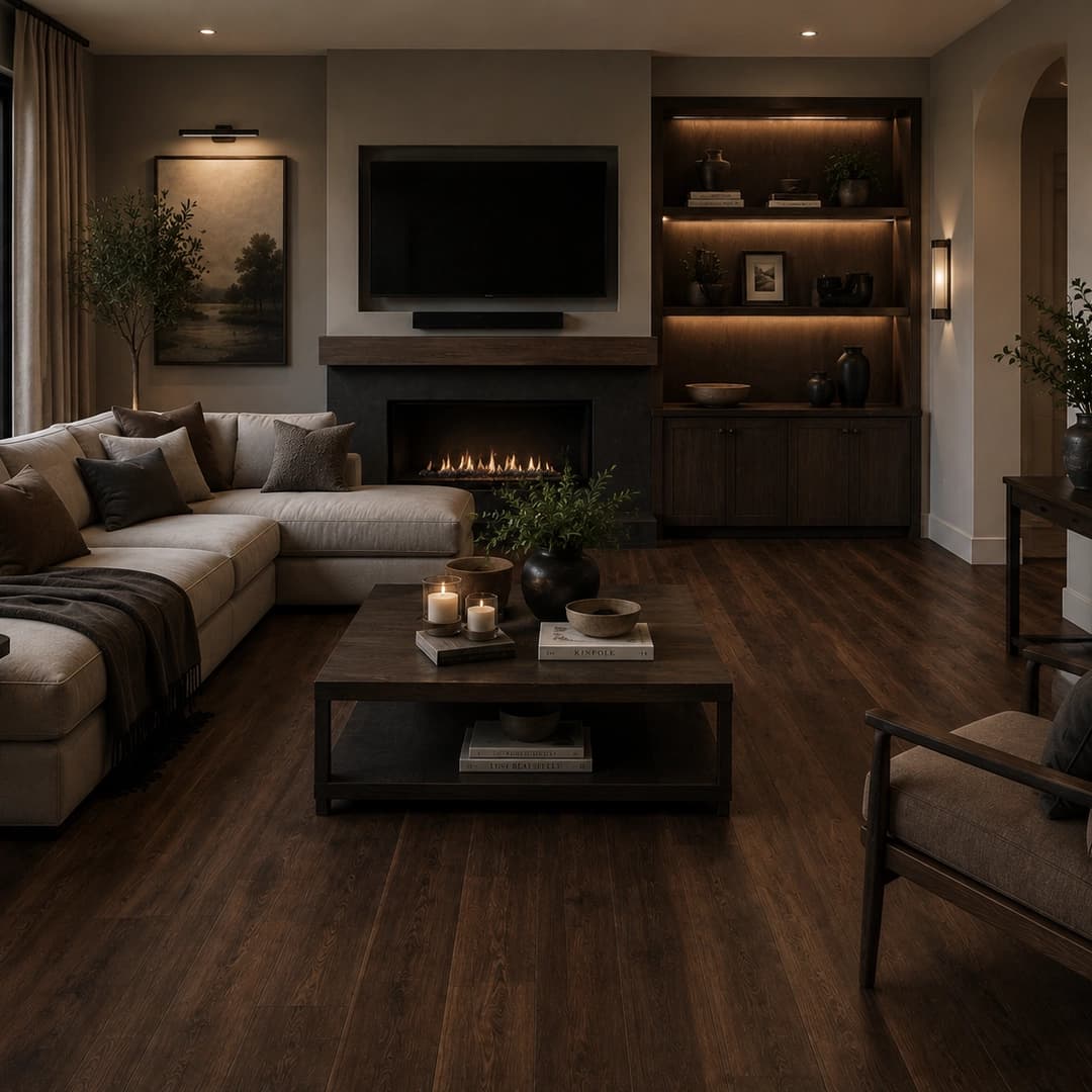 Polar LVT - Weathered Oak