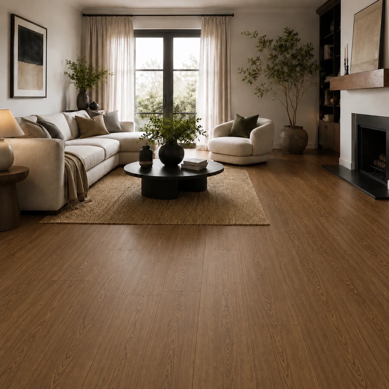 Polar LVT Comfort - American Walnut